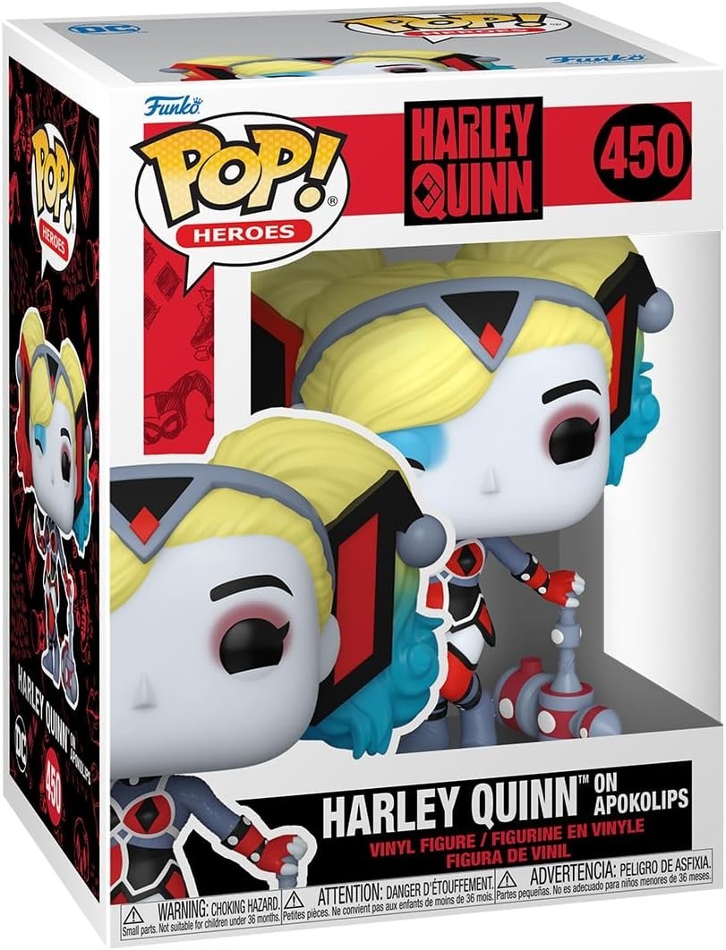 Funko Pop Heroes Harley Quinn On Apokolips #450 Vinyl Figure