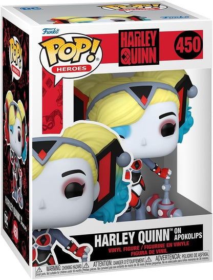 Funko Pop Heroes Harley Quinn On Apokolips #450 Vinyl Figure