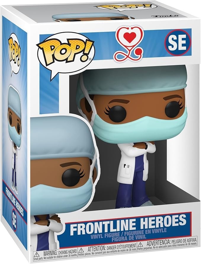 Funko Pop Heroes Front Line Worker Female #2 Vinyl Figure