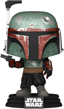 (BOX DMG) Funko Pop! Star Wars Boba Fett 462 Bobble Head Figure