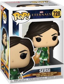 (BOX DMG) Funko Pop Marvel Eternals Sersi 728 Vinyl Figure Bobble Head