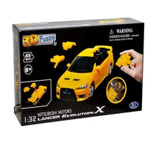 1:32 Mitsubishi Lancer Evolution X 3D Puzzle Car 65pcs
