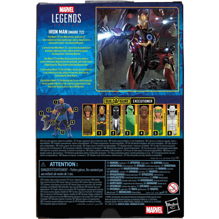 Hasbro Marvel Legends Iron Man Mark 72 6in Action Figure Executioner BAF