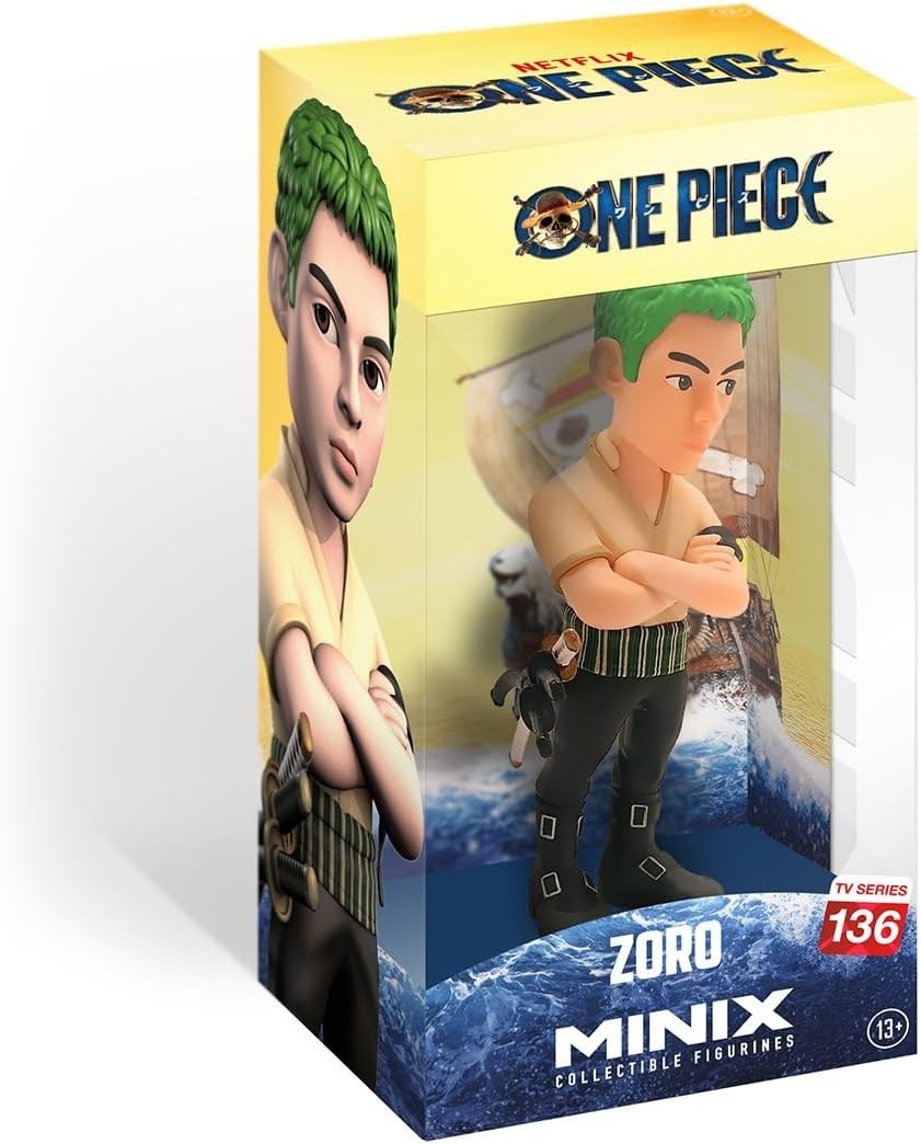 One Piece Netflix Zoro #136 12cm Minix Figure TV Series