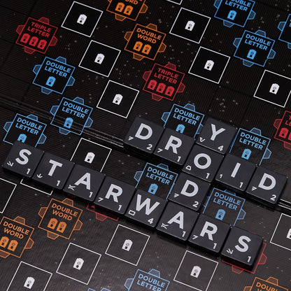 Star Wars Scrabble Board Game – 2 in 1 Galaxy Mode Edition