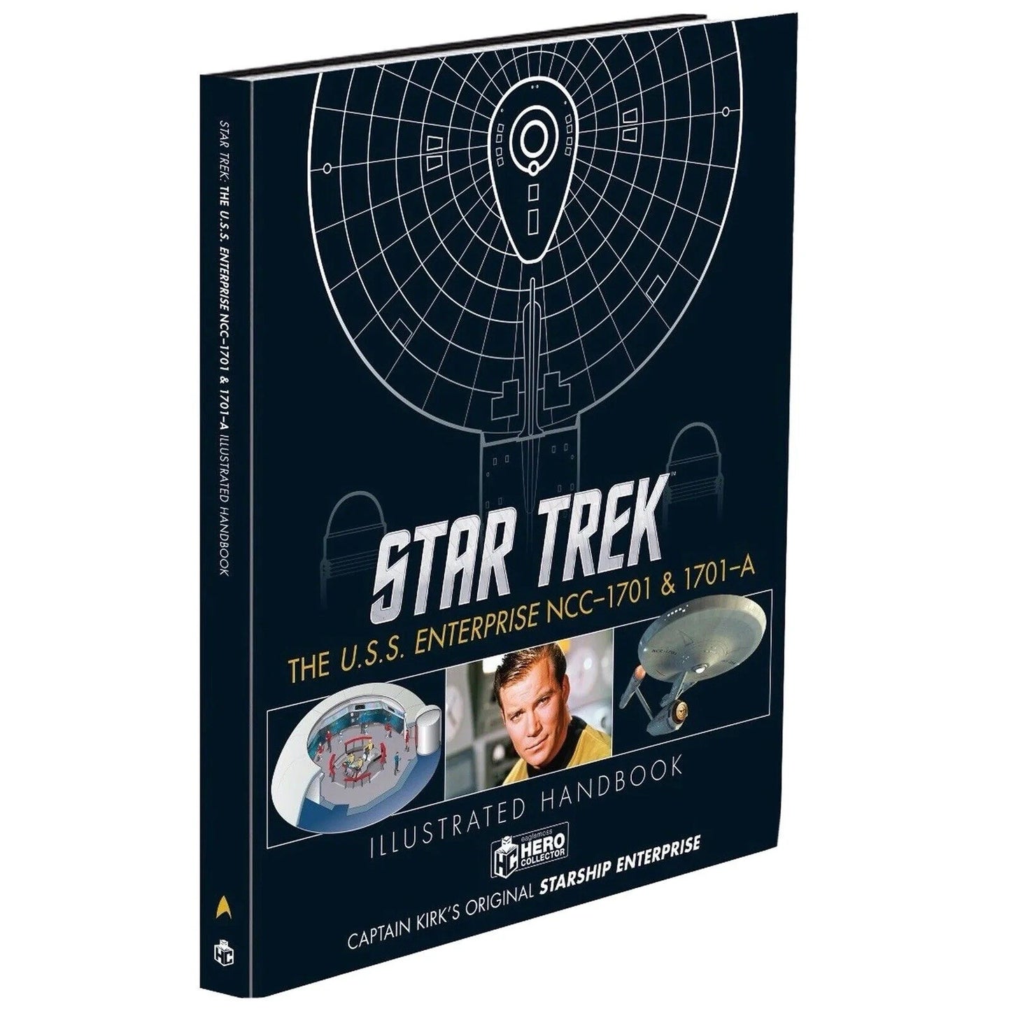 Eaglemoss Star Trek USS Enterprise NCC-1701 & 1701-A Illustrated Handbook