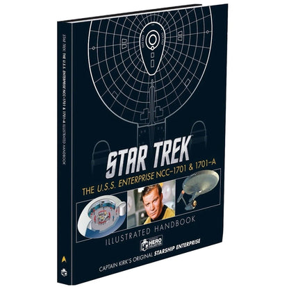 Eaglemoss Star Trek USS Enterprise NCC-1701 & 1701-A Illustrated Handbook