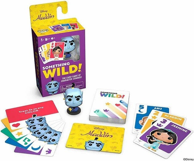 Funko GAMES Something Wild Family Card Game - Disney Aladdin