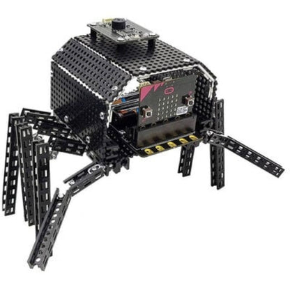 Binary Bots Planet Totem Spider Build & Code Robotics Kit (220+ Pieces)