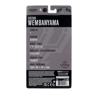 McFarlane Toys NBA Victor Wembanyama Spurs 6in Action Figure