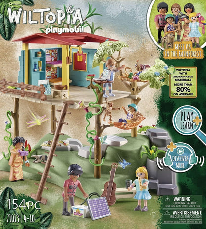 PLAYMOBIL Wiltopia 71013 Family Tree House 154-Piece Playset