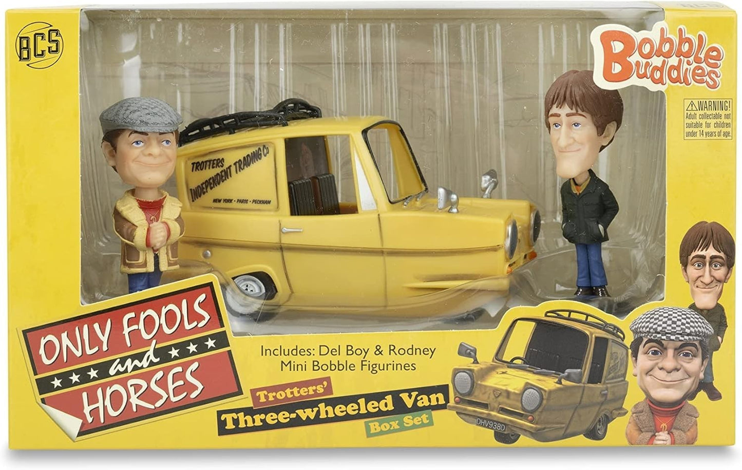 Only Fools & Horses Trotters’ Three-Wheeled Van Box Set w/ Del Boy & Rodney