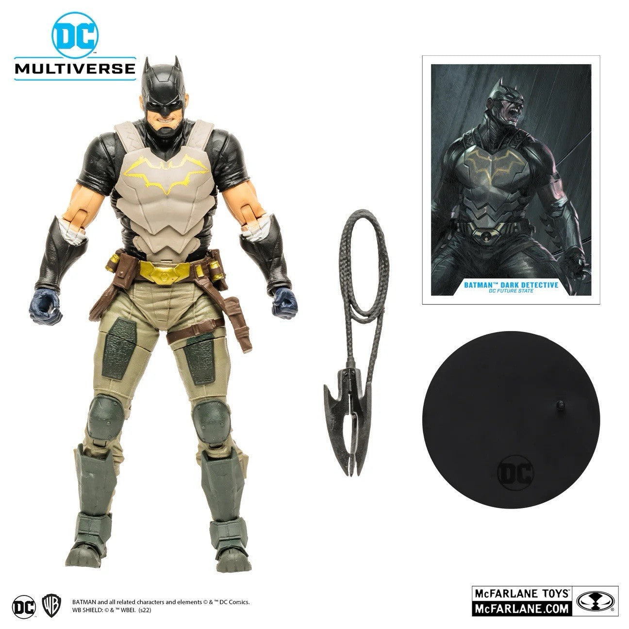 McFarlane Toys DC Multiverse Batman Dark Detective Gold Label Action Figure