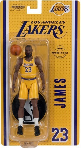 McFarlane Toys NBA LeBron James LA Lakers 6 inch Articulated Action Figure