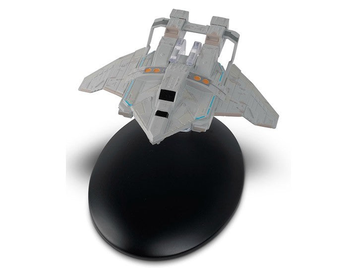 Eaglemoss Star Trek Federation Attack Fighter Model Ship Window Box w/ Stand