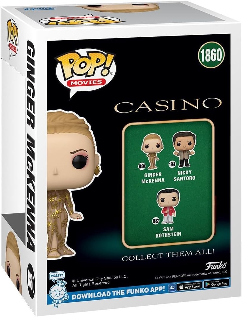 Funko Pop Movies Casino Ginger McKenna #1860 Vinyl Figure