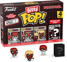 Funko Bitty POP! Deadpool 4-Pack – Sleepover, Larp, Heavy Metal + Mystery