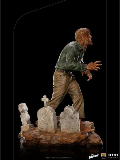 Iron Studios Universal Monsters The Wolf Man Deluxe Art Scale 1/10 Statue