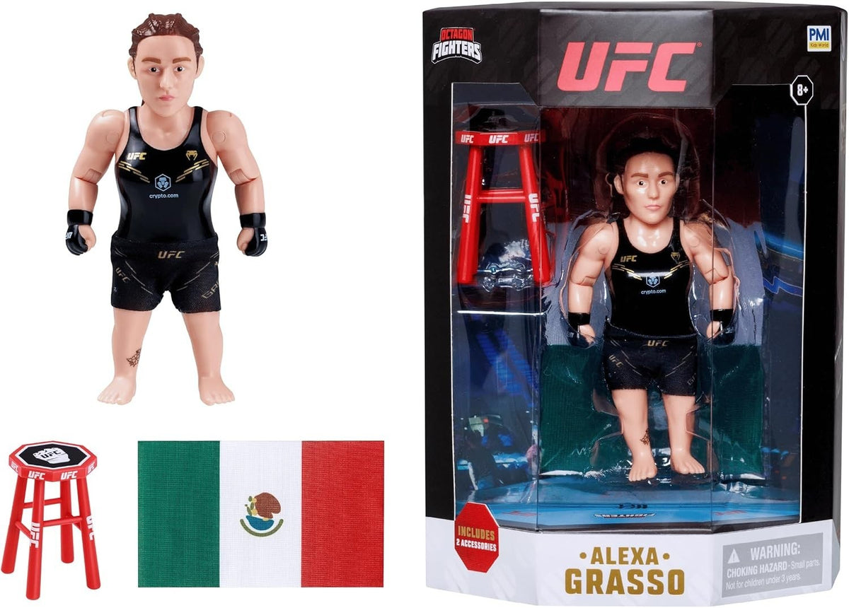 PMI UFC Octagon Fighters Alexa Grasso Series 1 Action Figure 11cm