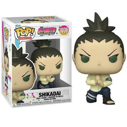 (BOX WORN) Funko Pop! Boruto Shikadai #1039 Animation Vinyl Figure