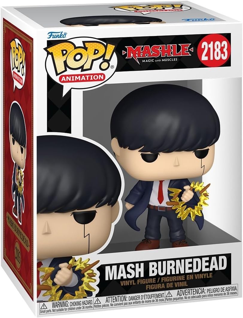 Funko Pop! Animation Mashle Magic and Muscles Mash Burnedead #2183 Vinyl Figure