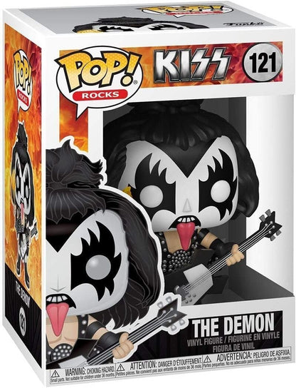 Funko Pop! Rocks KISS The Demon Gene Simmons #121 Vinyl Figure