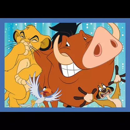 Trefl Disney 100 4-in-1 Jigsaw Puzzle Set 35 48 54 70 Pieces