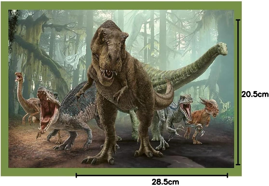 Trefl Jurassic World Dominion 4 in 1 Puzzle Set 35 48 54 70 Pieces
