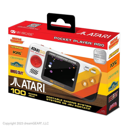 My Arcade Atari Pocket Player Pro Handheld Console Portable Gaming System