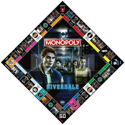 Monopoly Riverdale Edition Board Game Hasbro TV Series Family Game