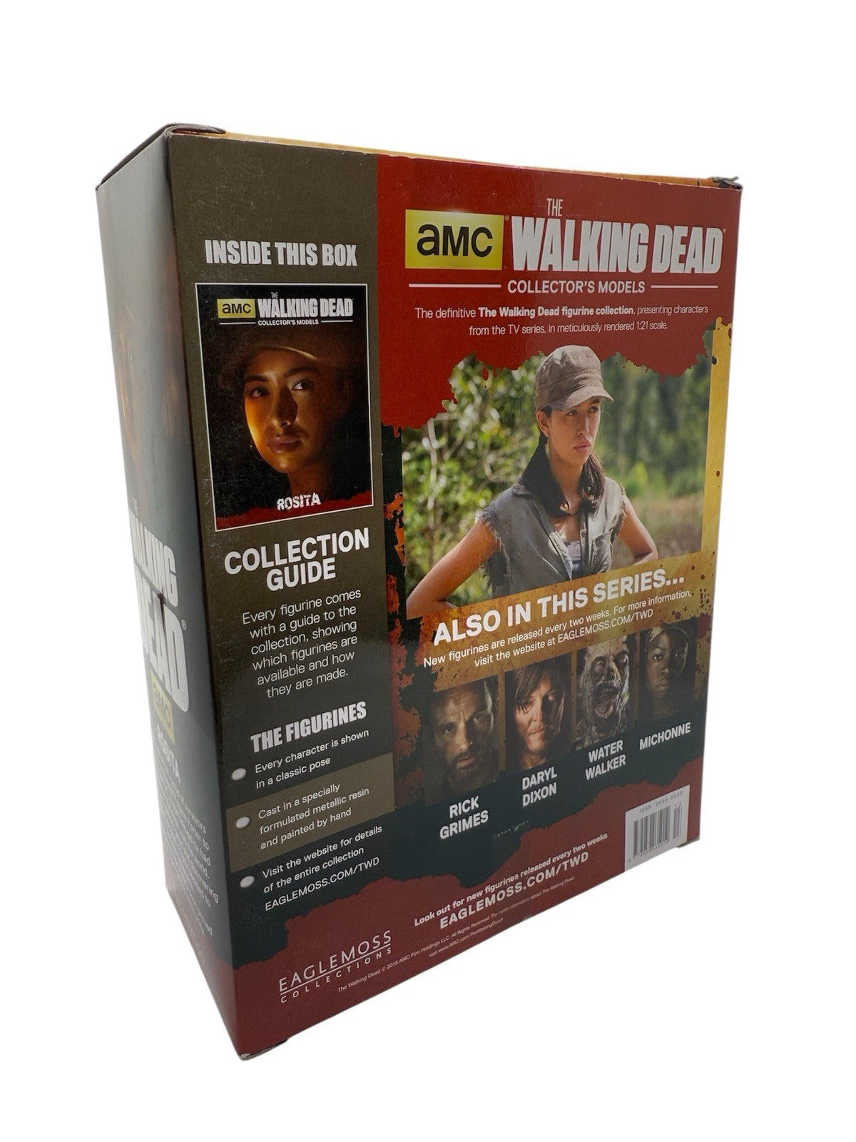 Eaglemoss The Walking Dead Collector’s Models – Rosita Figurine with Magazine