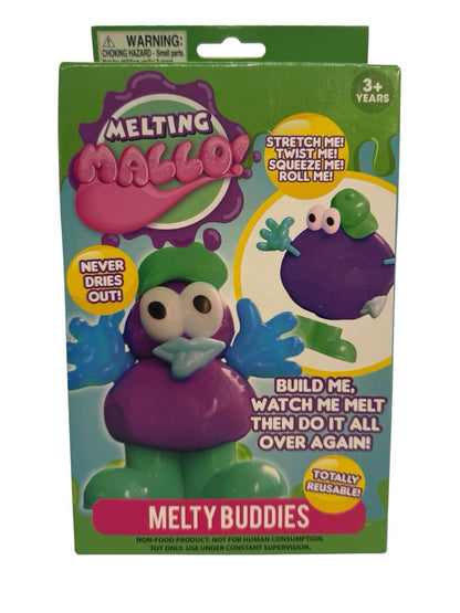 Melting Mallo Melty Buddies Stretchy Reusable Compound Toy