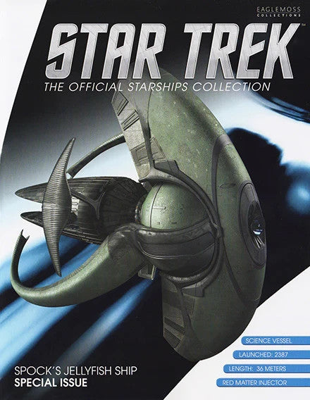 Eaglemoss Star Trek Spock’s Jellyfish Ship Special Issue #07 Model w/Magazine