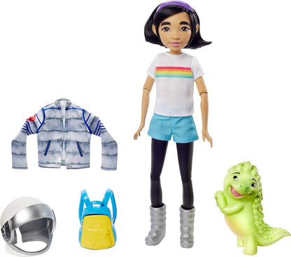 Netflix Over the Moon Fei Fei Moon Adventure Doll with Gobi Figure by Mattel