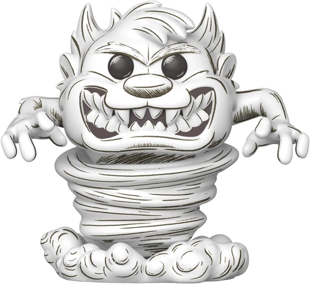 Funko Pop Looney Tunes Taz Tasmanian Devil Sketched #2014 Vinyl Figure