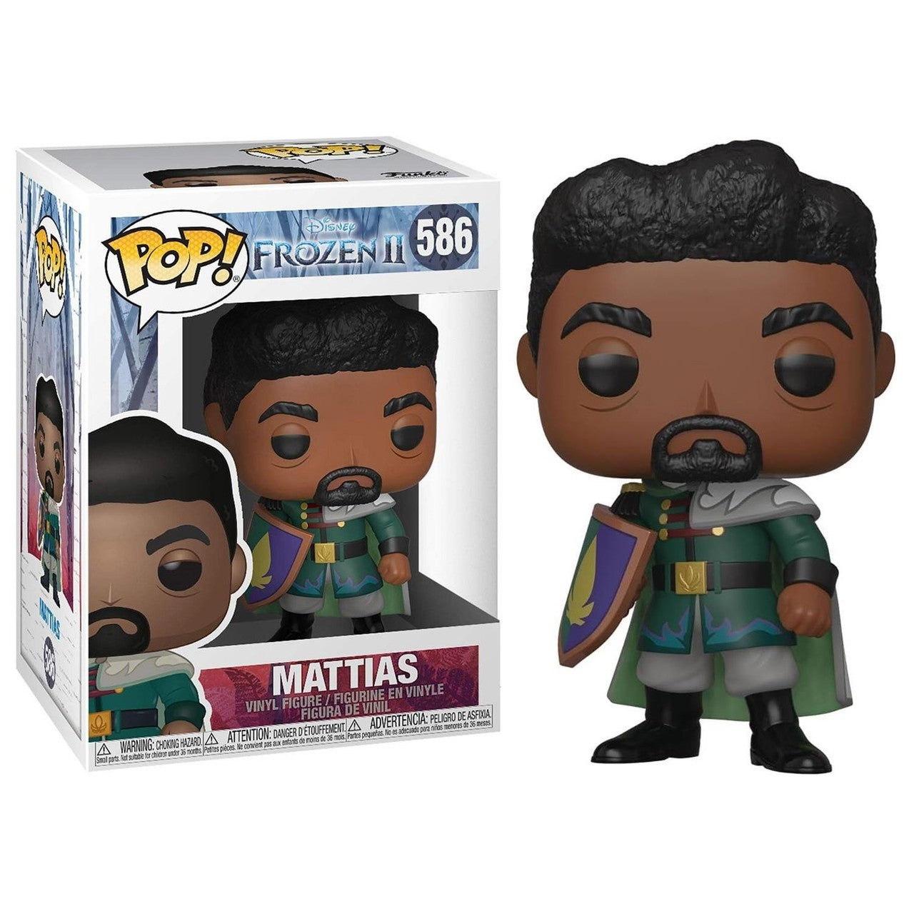 (BOX DMG) Funko Pop Disney Frozen 2 Mattias 586 Vinyl Figure