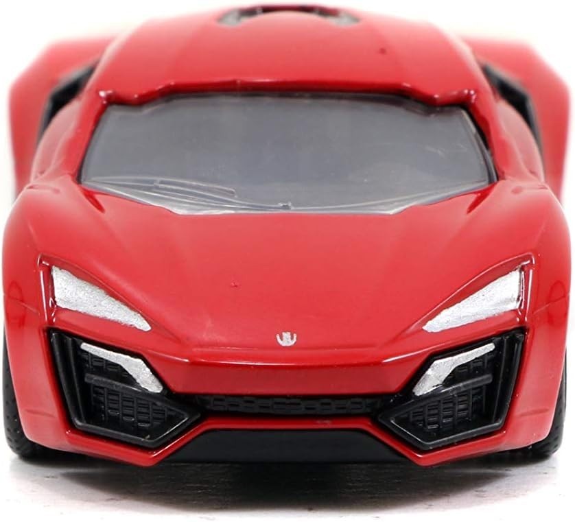 Jada Fast & Furious Lykan HyperSport Red 1:55 Build N Collect Die-Cast Kit