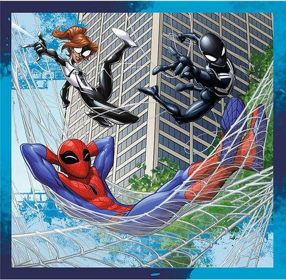 Trefl Marvel Spider-Man 3 in 1 Puzzle Set 20 36 50 Pieces Kids Jigsaw