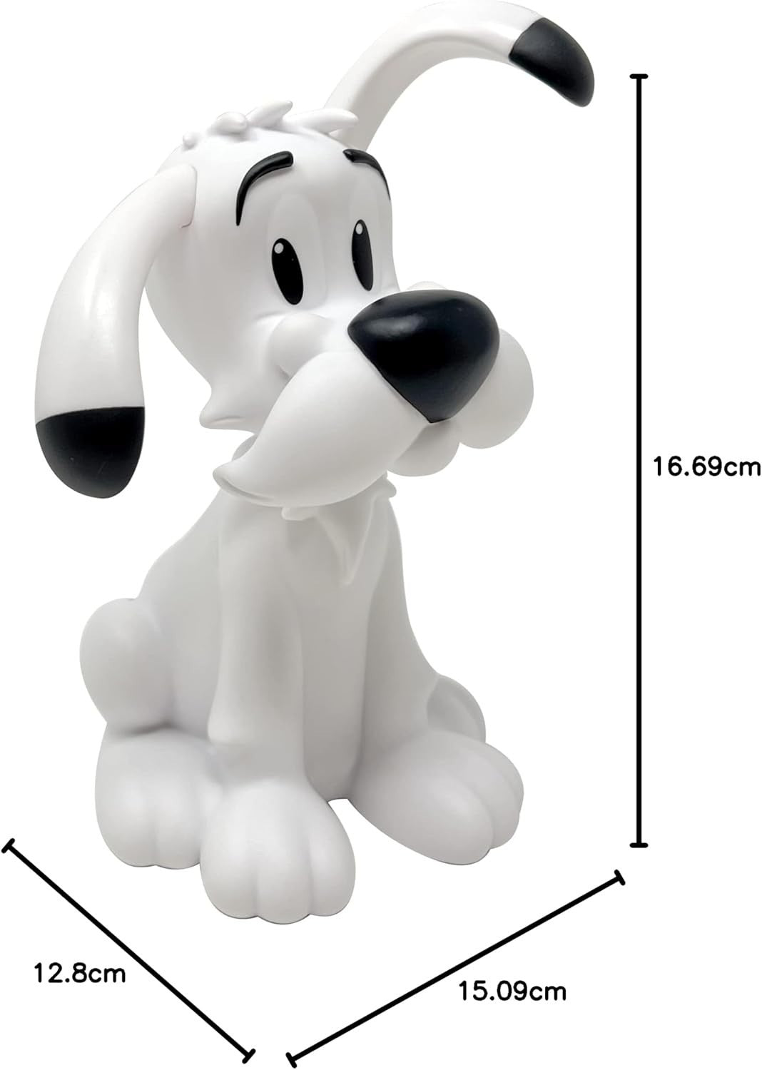 Plastoy Asterix Dogmatix Idefix Coin Bank Money Box Collectible Figure