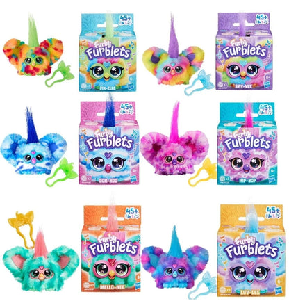Hasbro Furby Furblets Electronic Plush Keychain 45+ Sounds - Choose