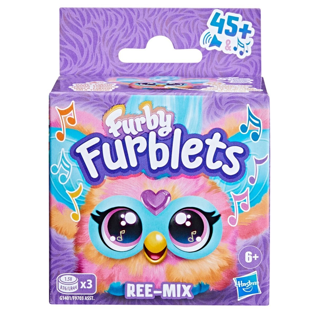 Hasbro Furby Furblets Electronic Plush Keychain 45+ Sounds - Choose