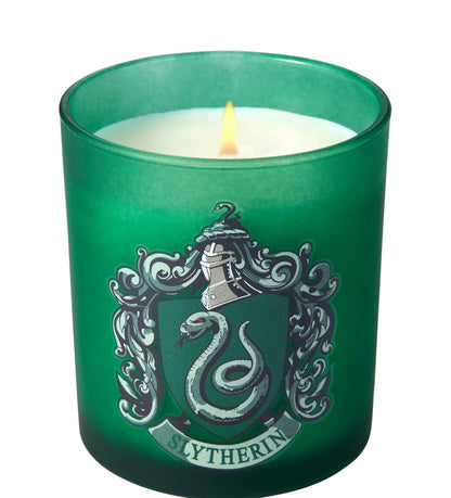 Harry Potter Slytherin Scented Candle Soy Wax Glass Jar Wizarding World