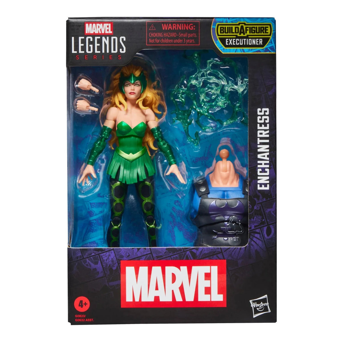 Hasbro Marvel Legends Enchantress 6in Action Figure Executioner BAF
