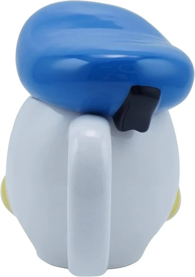 Disney 100 Donald Duck Shaped Mug with Lid Ceramic Coffee Tea Cup Gift