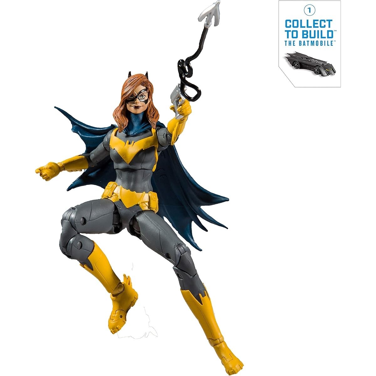 McFarlane Toys DC Multiverse Batgirl Action Figure 7" Collect-To-Build Batmobile