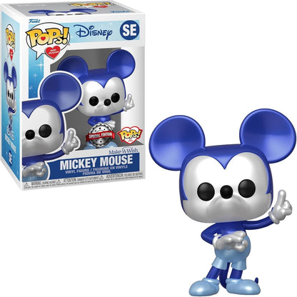 (BOX DMG) Funko Pop! Disney Mickey Mouse Make-A-Wish Special Edition Figure