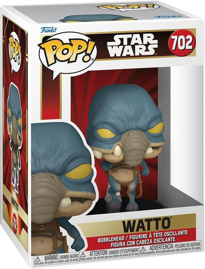 (BOX DAMAGED) Funko Pop! Star Wars Watto #702 Bobble-Head Vinyl Figure
