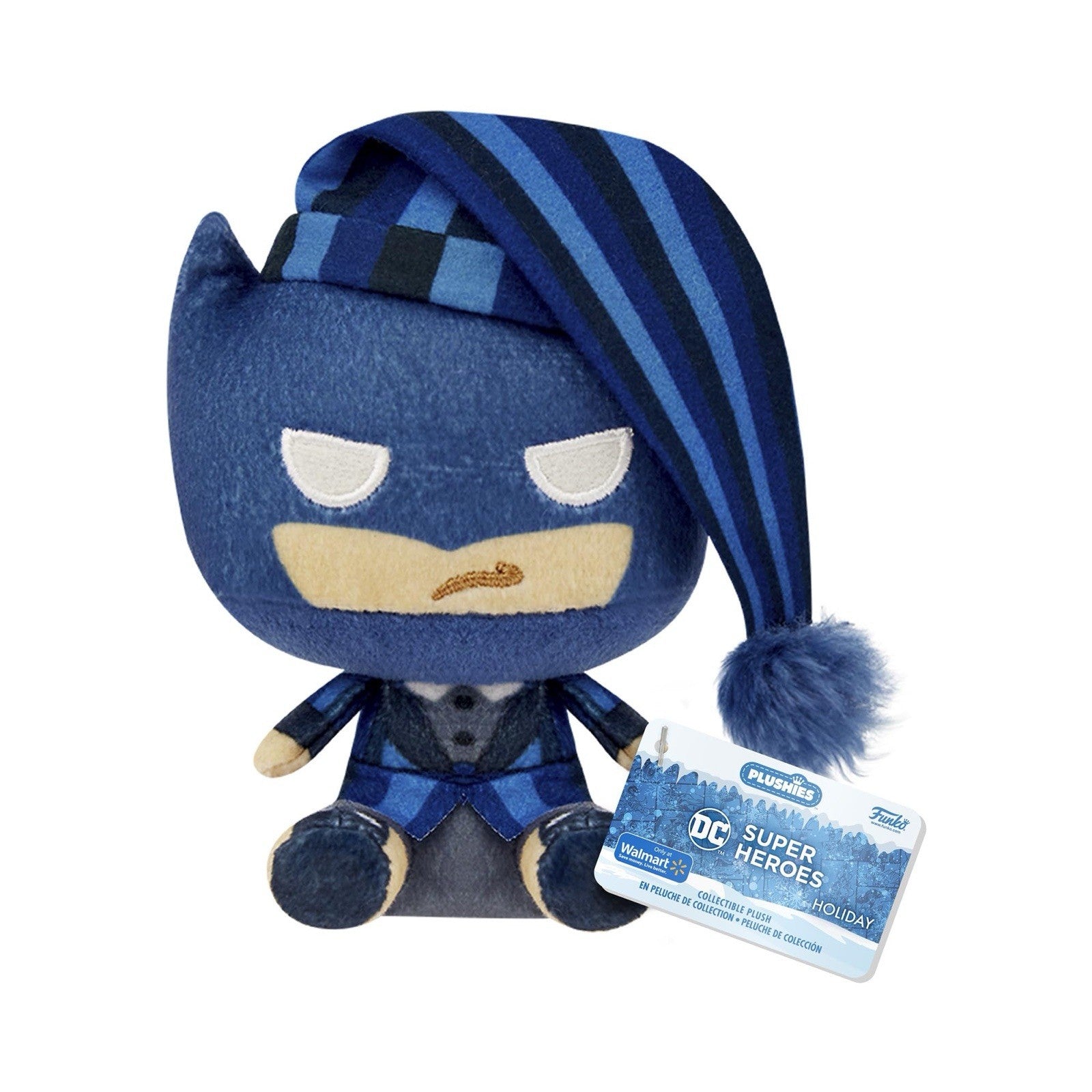 Funko Pop! Plush: DC Holiday - 4" Batman - DC Comics - Collectable Soft Toy
