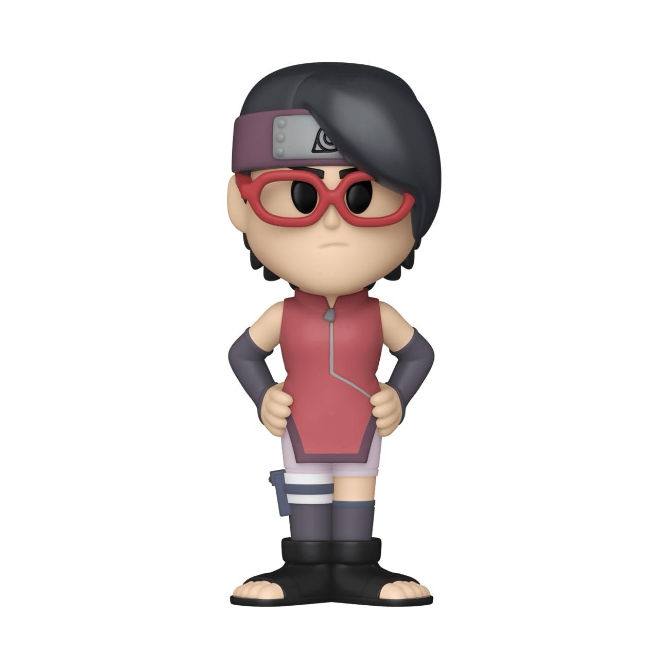Funko Soda Vinyl Figure! Sarada Uchiha - Boruto - International 6500 Pcs Damaged
