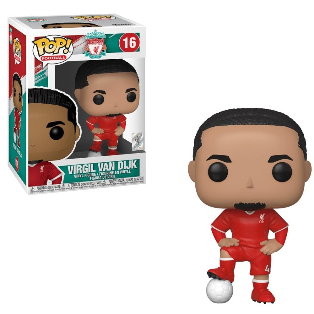 Funko Pop! Football Liverpool FC Virgil Van Dijk #16 Vinyl Figure
